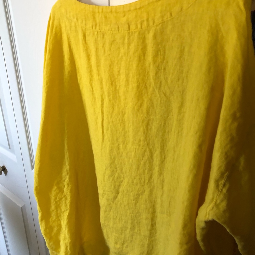 bryn Walker Yellow Tunic Top - Picture 4 of 5